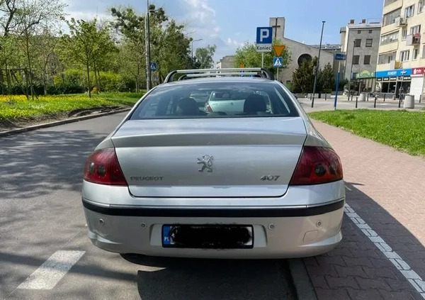 Peugeot 407 cena 8900 przebieg: 321000, rok produkcji 2005 z Warszawa małe 191